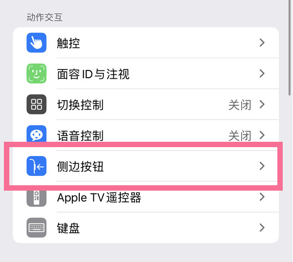 龙河镇苹果14维修店分享iPhone14 Plus侧键双击下载功能关闭方法 