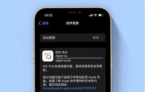 龙河镇苹果手机维修分享iOS 15.6续航怎么样 